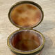 Vintage onyx jewelry box