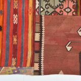 4x6 Multicolor Handmade Modern Kilim Rug, 128x187Cm