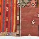 4x6 Multicolor Handmade Modern Kilim Rug, 128x187Cm