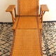 Grandma's rattan lounge chair