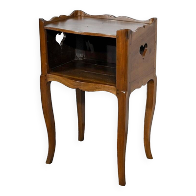 Petite Table à En-cas en Noyer massif, époque Louis XV – XVIIIe
