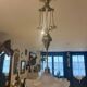 Lustre monte et baisse bronze ancien