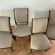 4 wooden and fabric chairs from Mise en Demeure