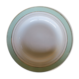 6 vintage Luneville hollow plates