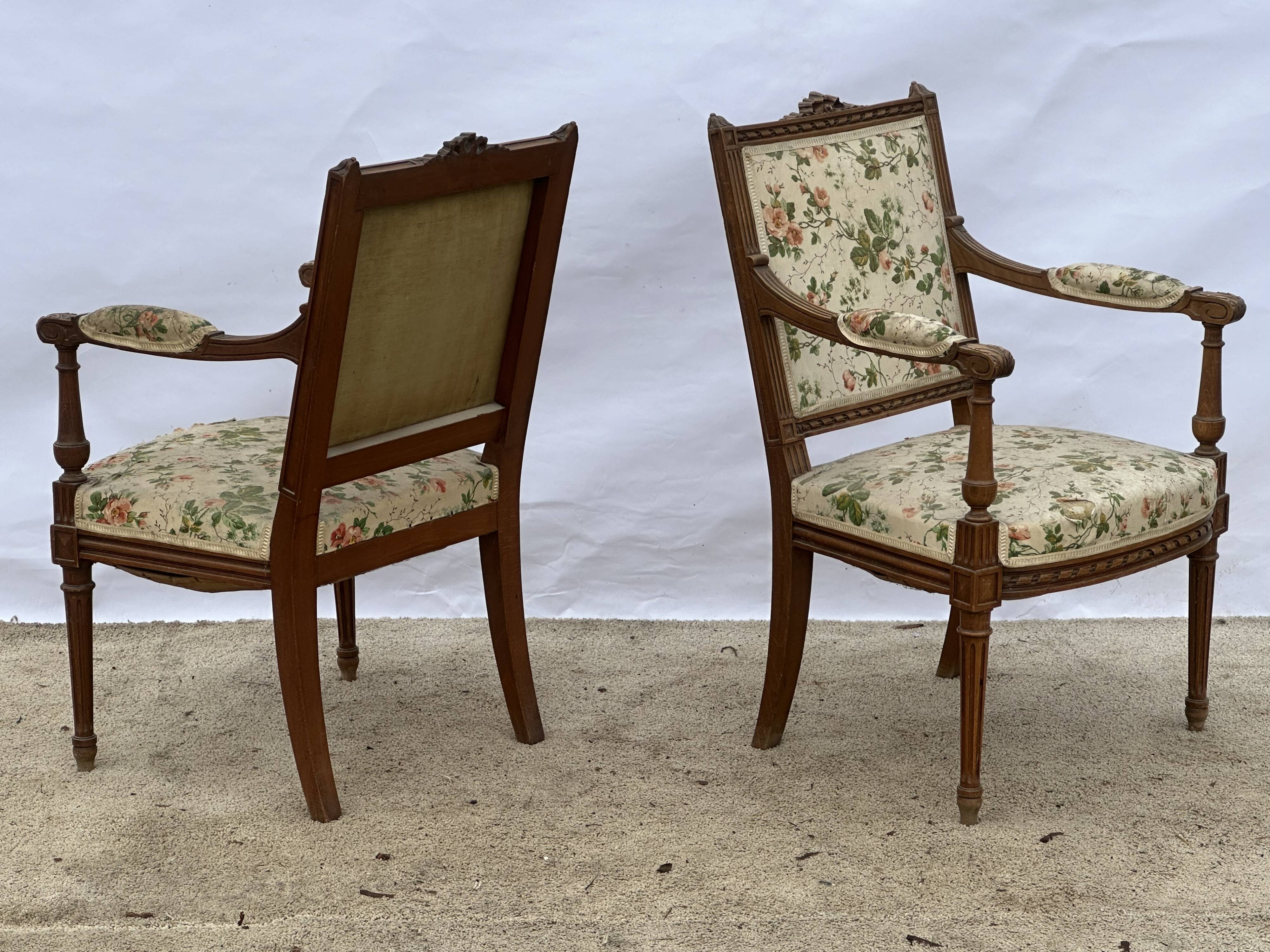 Paire de fauteuils