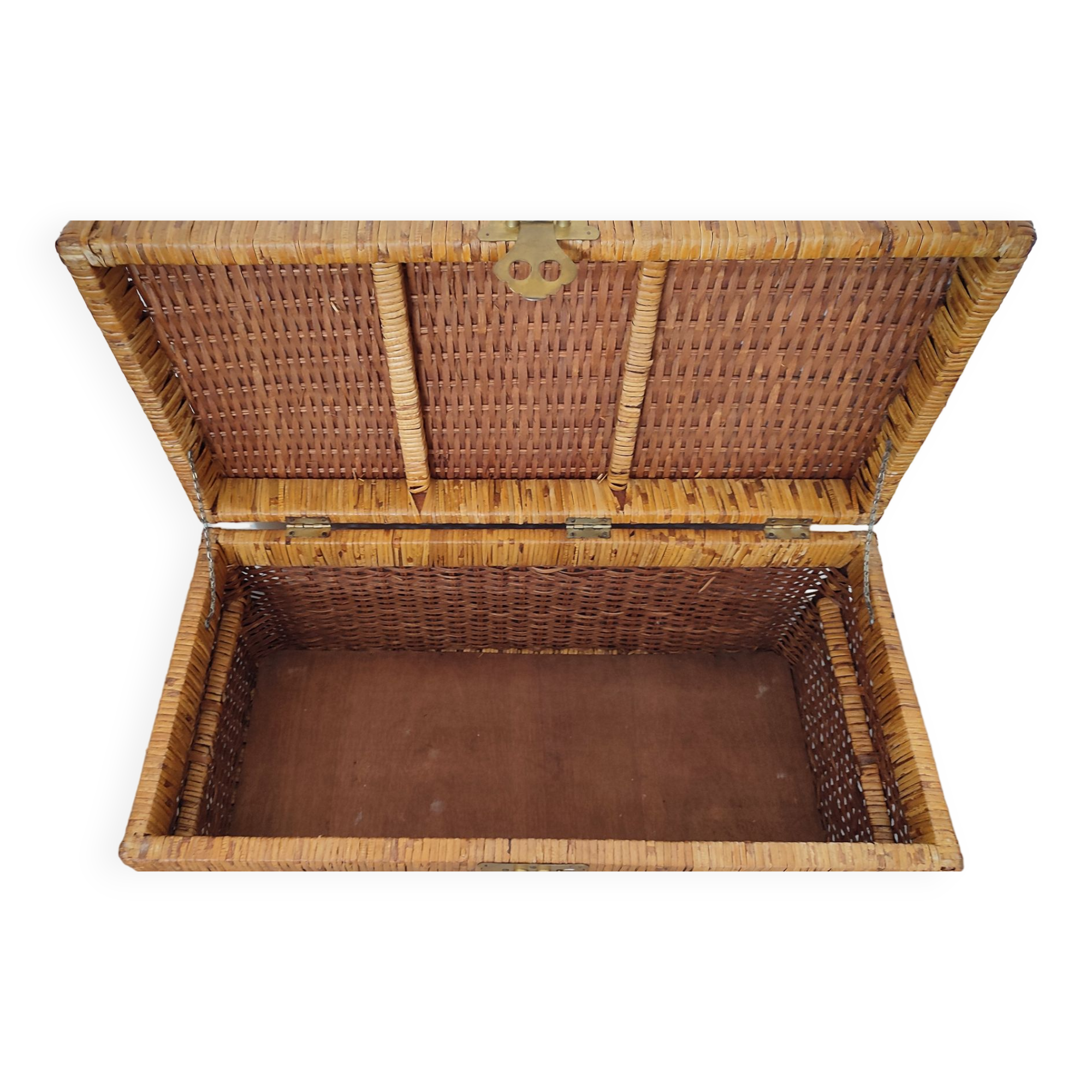 Wicker trunk