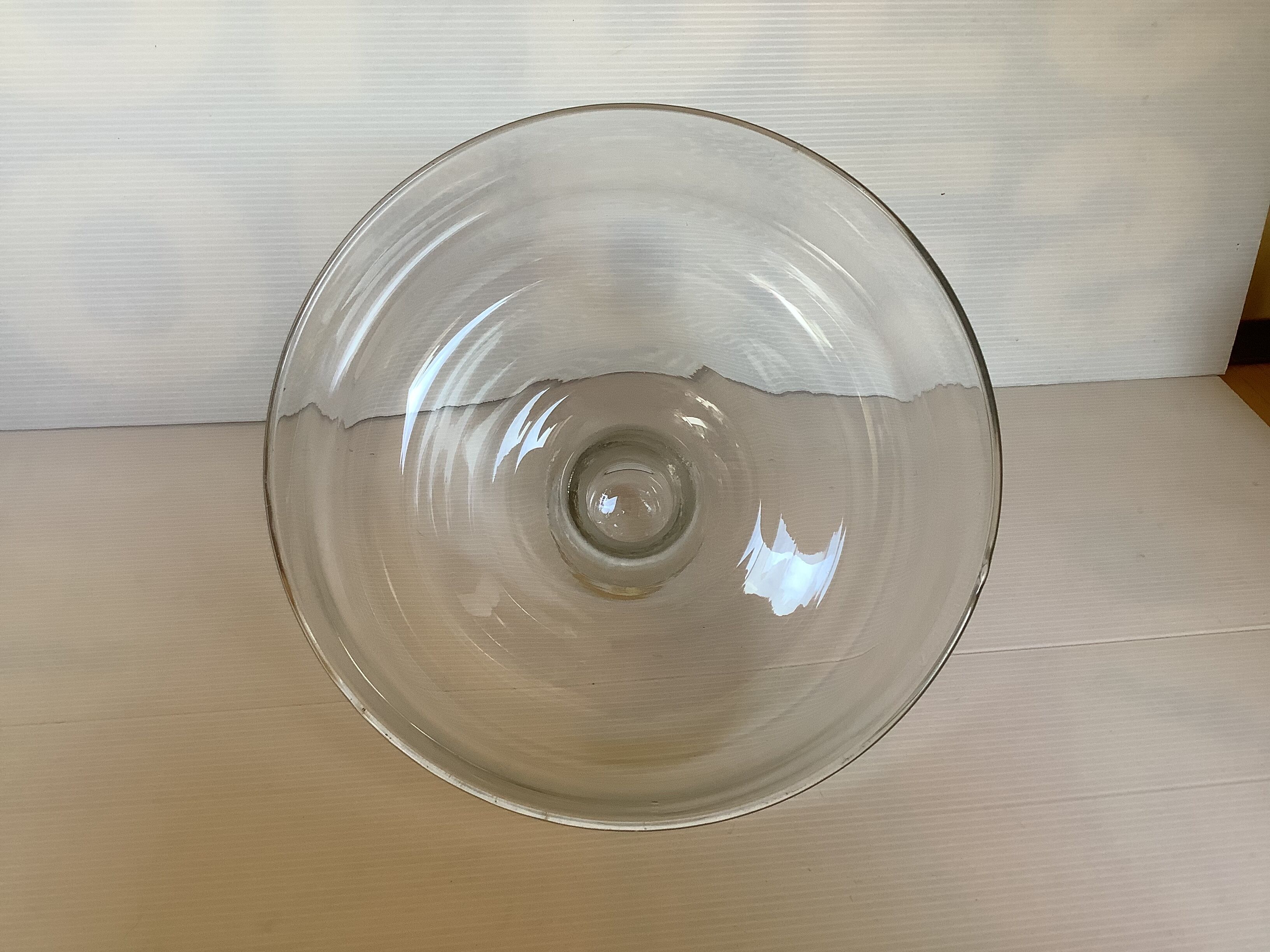 Cheese platter cheese bell year 70 wood and glass