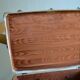 Vintage leather suitcase 1950 house Allemand-Arniaud in Marseille
