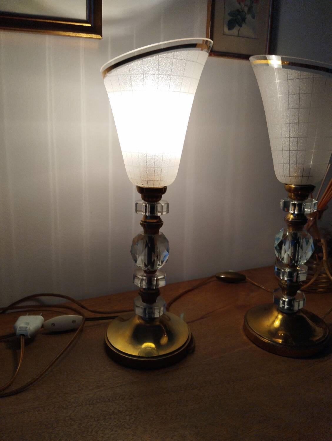Duo de lampes à poser