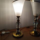 Duo of table lamps