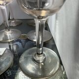 6 crystal glasses