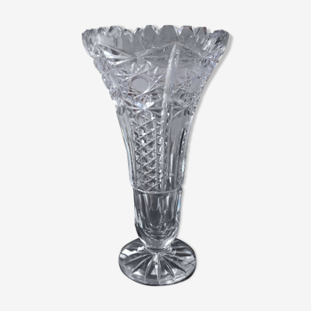 Crystal vase