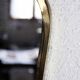 Miroir forme libre en laiton