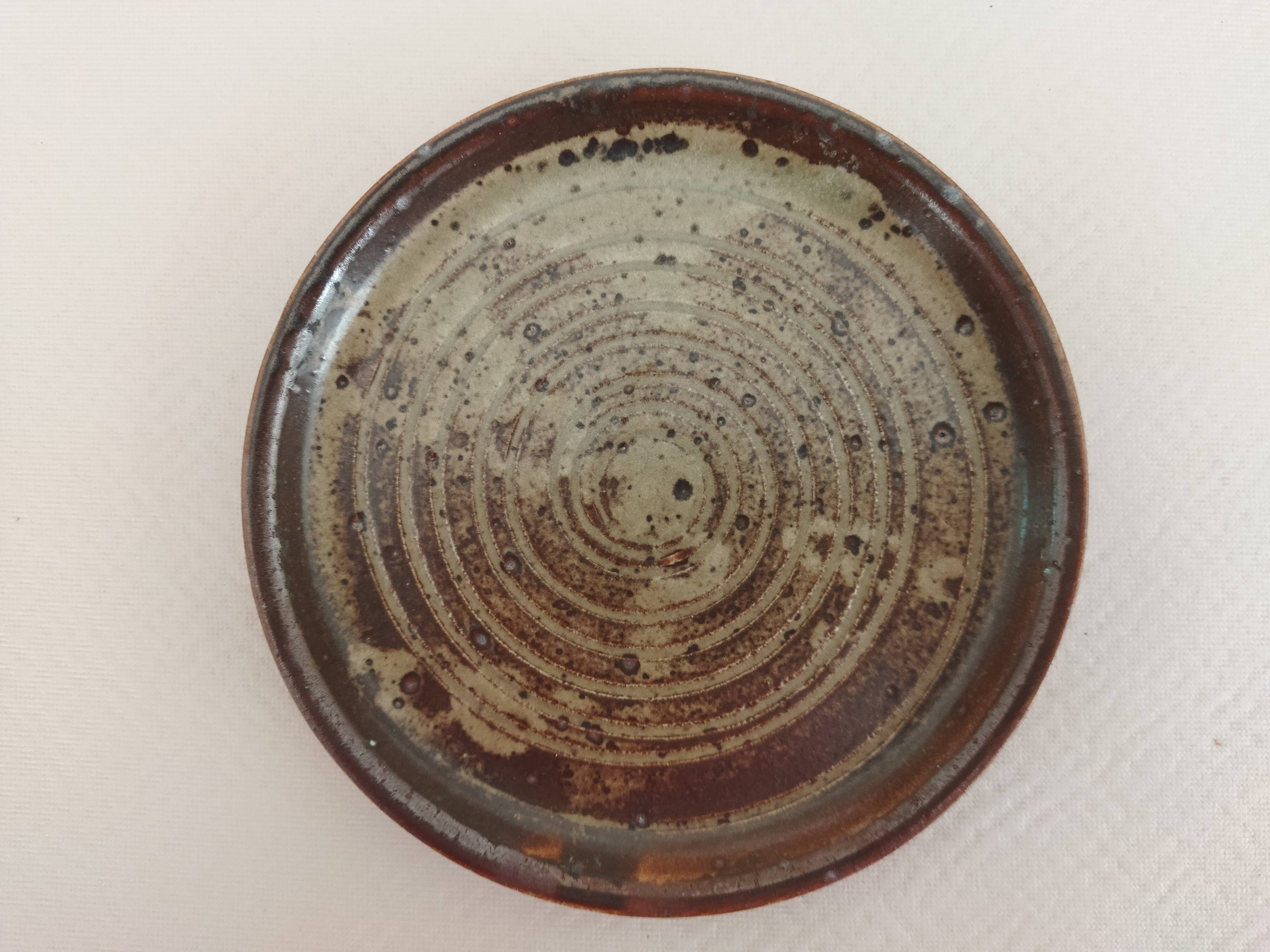 Stoneware tapas plates Rocaille Japan