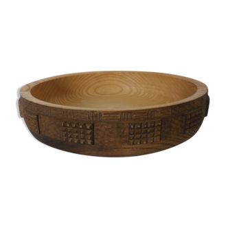 Solid wood cup