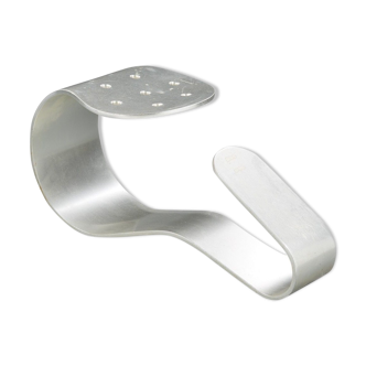 Stool in cast aluminium, Roger Tallon 1970