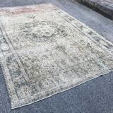 Neutral Pale Large Turkish Oversize Rug