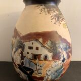 Vase ovoïde en grès basque Ciboure, Rodolphe Fischer et Richard Le Corrone