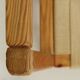 Set of eight pine dining danish chairs with Rope Seat 1980'