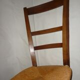 Mulched low chair with high back