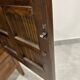 Exotic wood side table