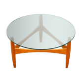 Table basse scandinave vintage 1960