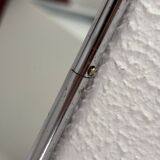 Vintage 1960s Arpin silver triptych barber mirror - 28 x 70 cm