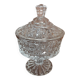 Sweet jar or glass sugar bowl