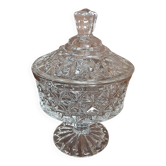 Bonbonnière   ou sucrier  verre