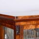 Vitrine Biedermeier tchèque en noyer et épicéa, années 1830