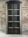 Bookcase/storage unit in patinated and black steel 1980