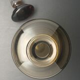 Carafe en verre coloré noir