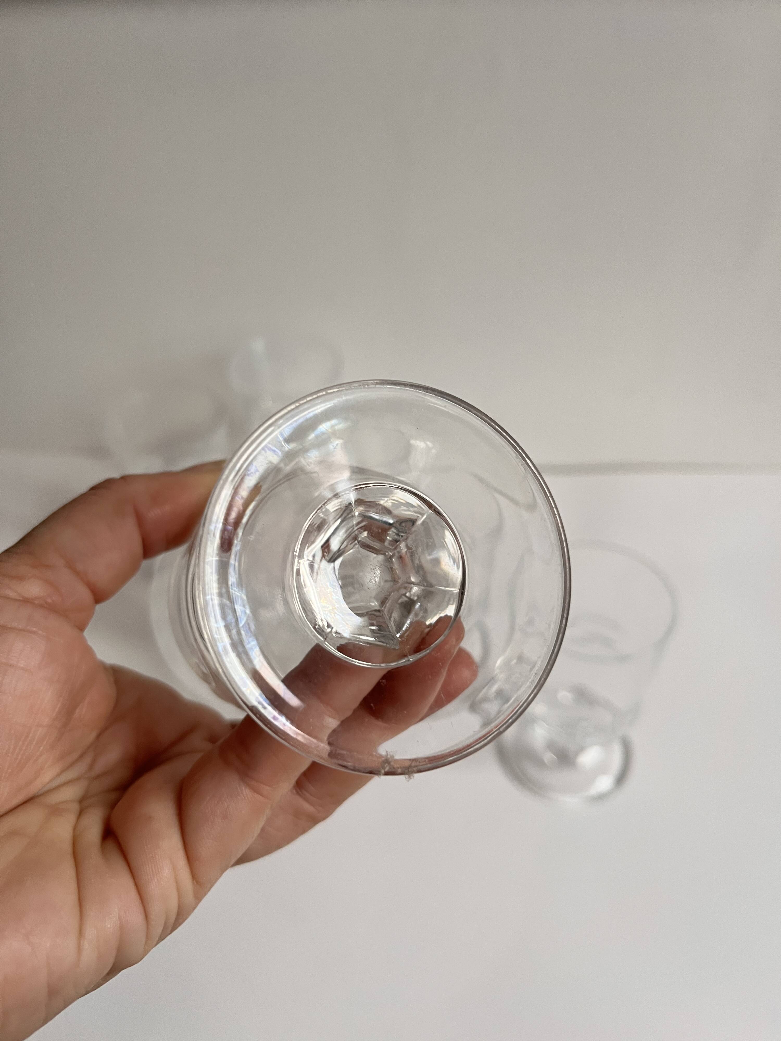 Vintage wine glasses