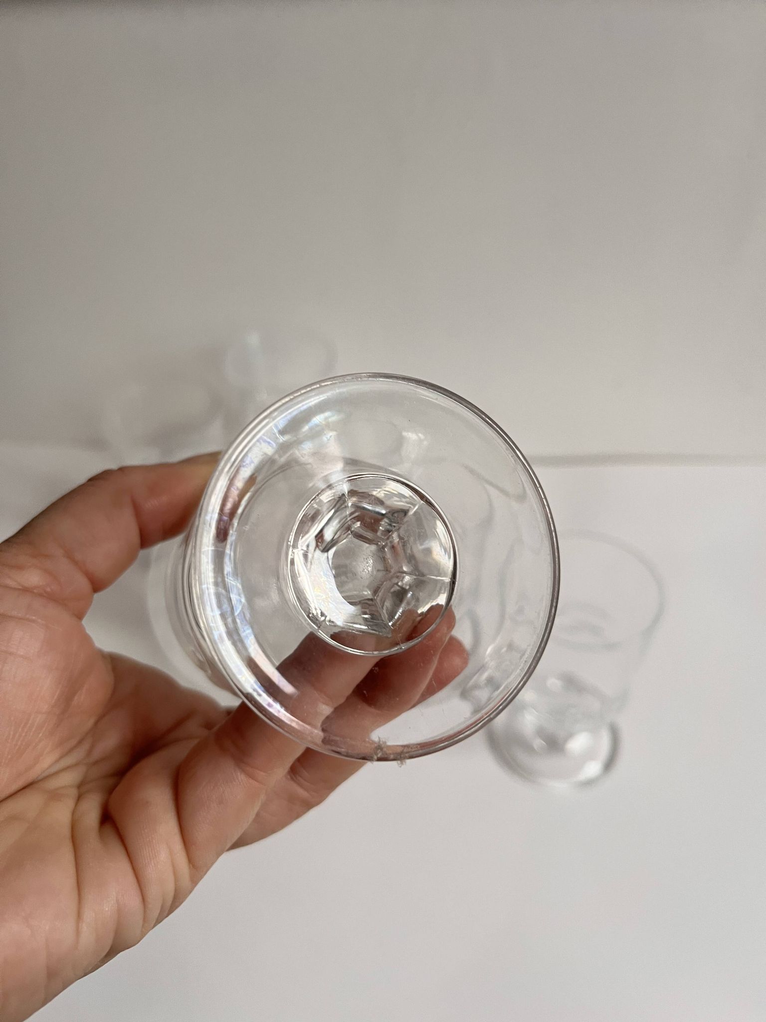 Vintage wine glasses