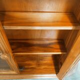 Wooden wall display case