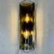 Murano & Brass Wall Lamps by J.T. Kalmar, Austria, 1960s
