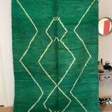 Tapis berbère béni ouarain vert