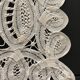 Antique Brussels lace placemat Alost 24x15