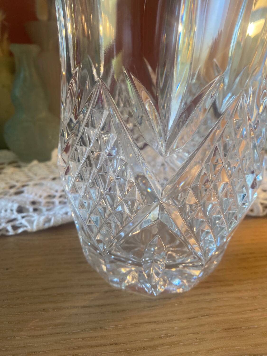 Crystal vase