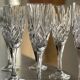 6 crystal flutes from Slovakia.