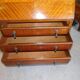 Bureau secretaire vitrine pieds griffes