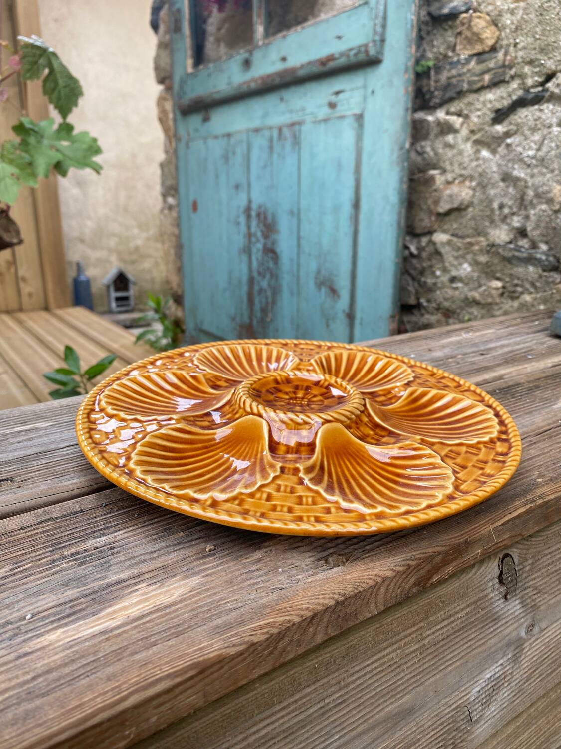 Longchamp oyster plate