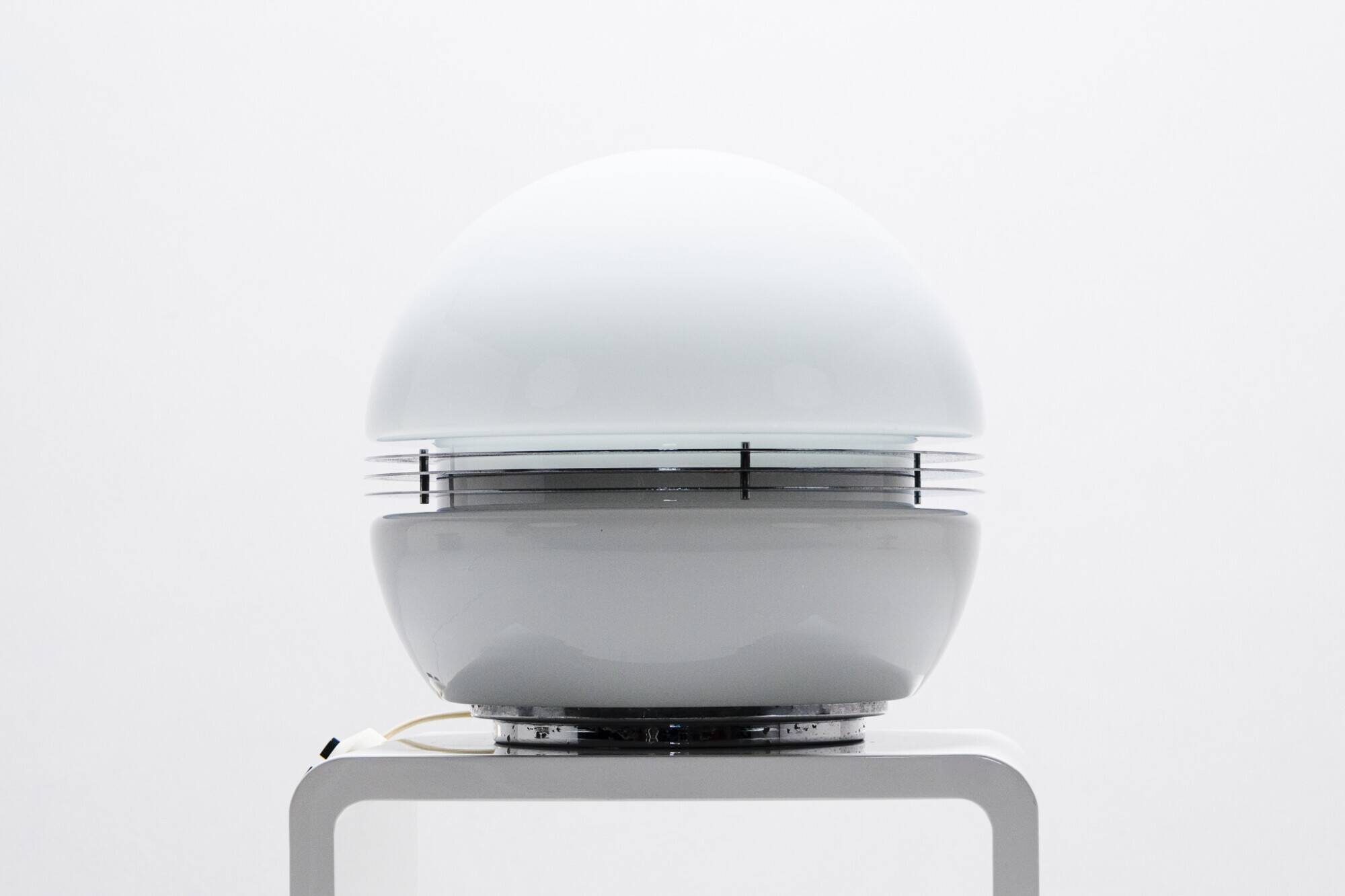 Space Age spherical table lamp by Enrico Tronconi, Italy, 1970s