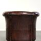 Vintage sheepskin club armchair with beautiful colours and a subtle size