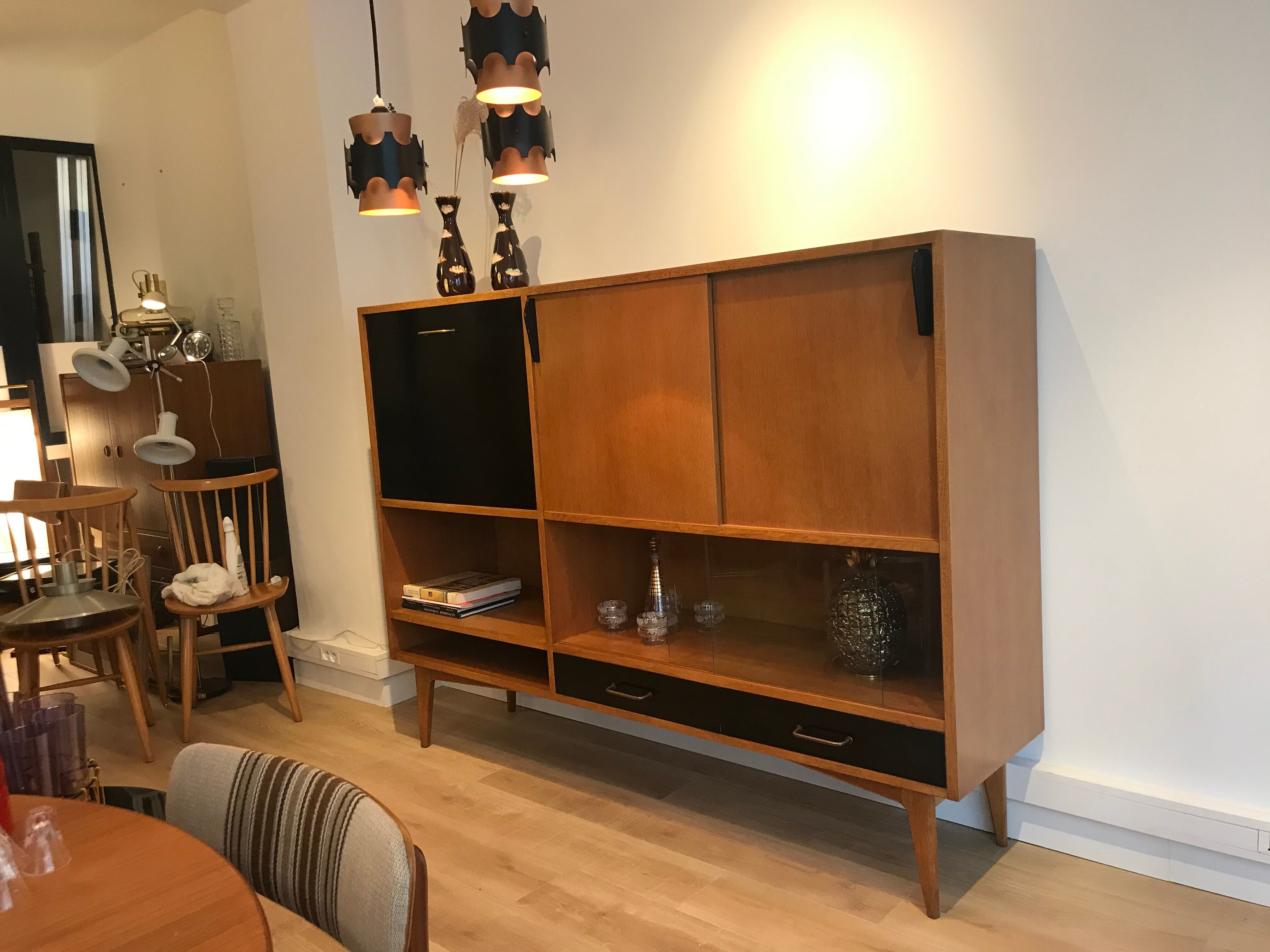 Buffet Bar vintage secretary of Charles Ramos France 1960