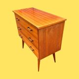 Commode vintage pieds compas
