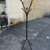 Coat rack on vintage legs