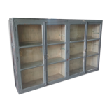 Patina teak window grey