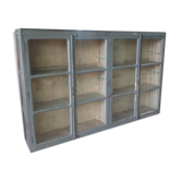 Patina teak window grey