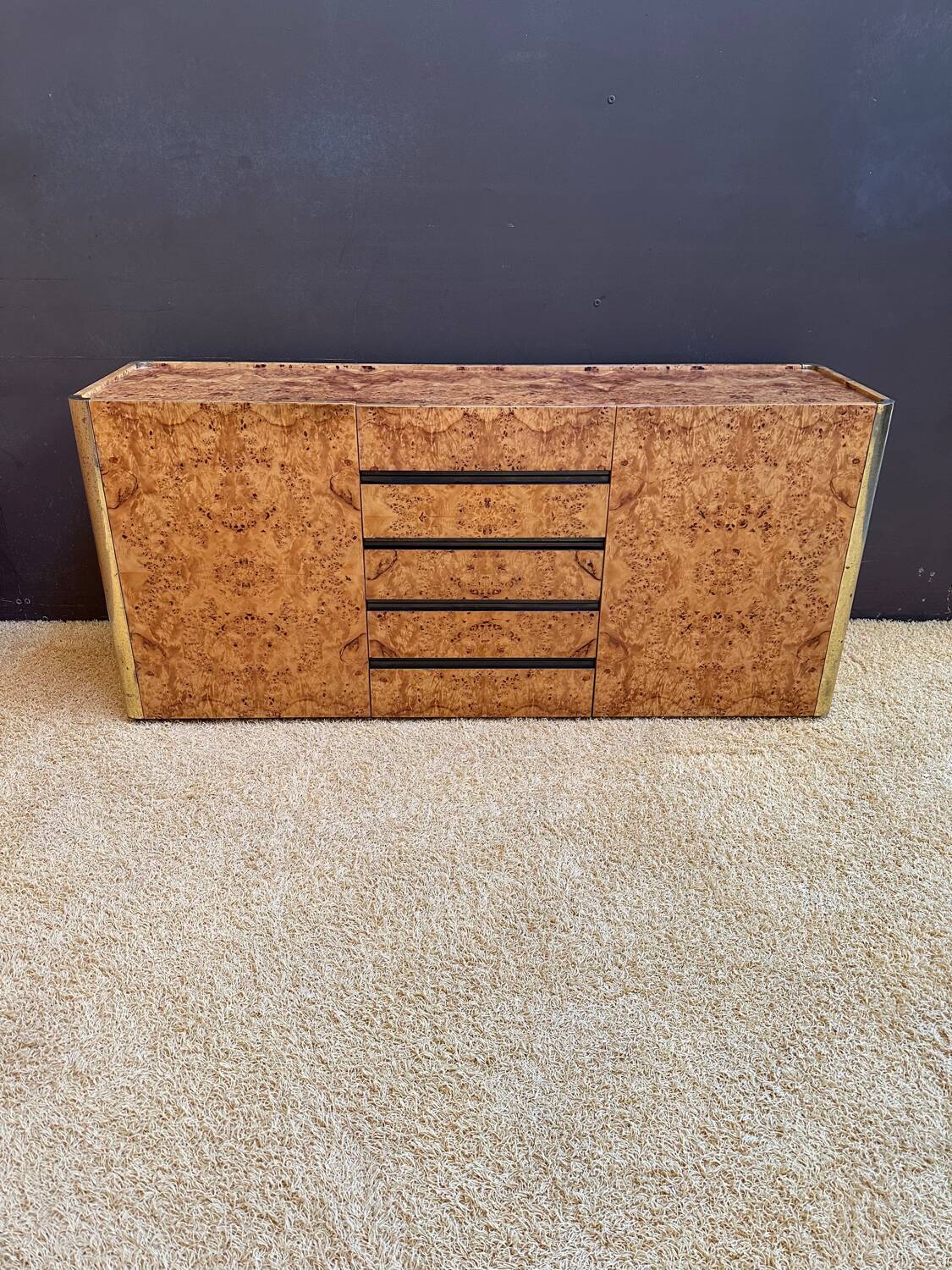 Enfilade by Willy Rizzo in elm wood.